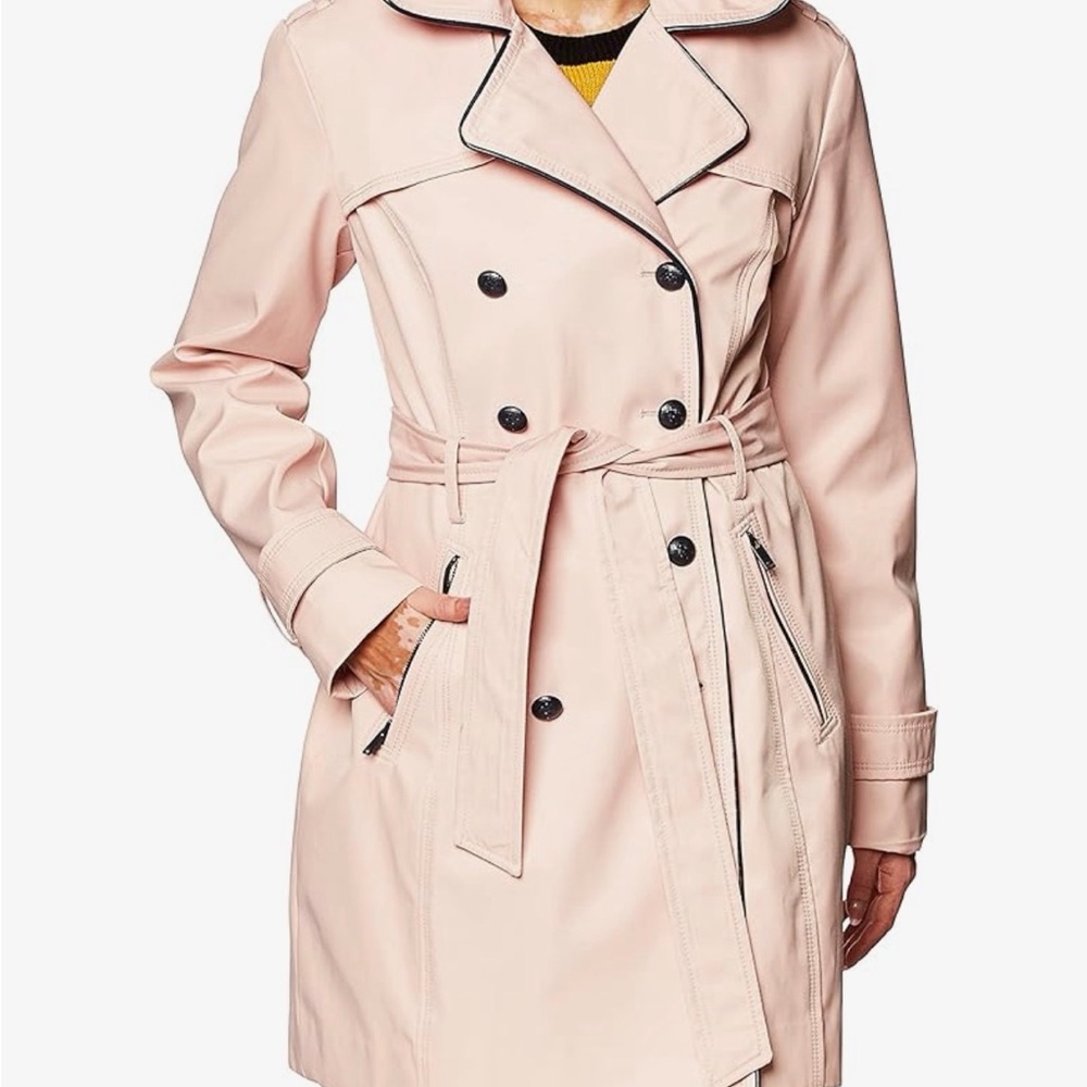 GUESS Double-Breasted Trench‎ Coat